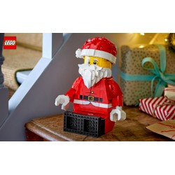 LEGO 40820 Grande Minifigure di Babbo Natale, Kit Natalizio di Arti e Mestieri con Figura di Babbo Natale, Regalo Bambini 10+