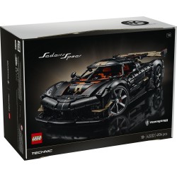 LEGO Technic 42232 Hypercar Koenigsegg Sadair's Spear, Kit di Modellismo per Adulti, Regalo STEM per i Fan dell'Automobilismo