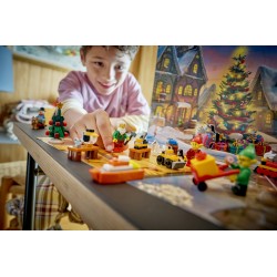 LEGO City 60510 Calendario dell'Avvento 2026, Giochi per Bambini da 5+ per Countdown di Natale, Idea Regalo con 24 Sorprese