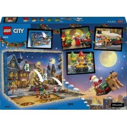 LEGO City 60510 Calendario dell'Avvento 2026, Giochi per Bambini da 5+ per Countdown di Natale, Idea Regalo con 24 Sorprese