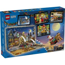 LEGO City 60510 Calendario dell'Avvento 2026, Giochi per Bambini da 5+ per Countdown di Natale, Idea Regalo con 24 Sorprese