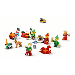 LEGO City 60510 Calendario dell'Avvento 2026, Giochi per Bambini da 5+ per Countdown di Natale, Idea Regalo con 24 Sorprese