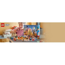 LEGO City 60510 Calendario dell'Avvento 2026, Giochi per Bambini da 5+ per Countdown di Natale, Idea Regalo con 24 Sorprese