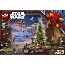 LEGO Star Wars 75456 Calendario dell'Avvento 2026, Giochi Bambini 6+ per Countdown di Natale con 24 Sorprese, Regalo per Fan