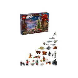 LEGO Star Wars 75456 Calendario dell'Avvento 2026, Giochi Bambini 6+ per Countdown di Natale con 24 Sorprese, Regalo per Fan