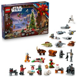LEGO Star Wars 75456 Calendario dell'Avvento 2026, Giochi Bambini 6+ per Countdown di Natale con 24 Sorprese, Regalo per Fan