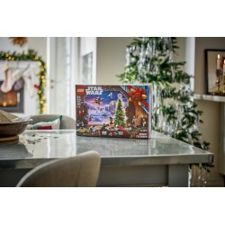 LEGO Star Wars 75456 Calendario dell'Avvento 2026, Giochi Bambini 6+ per Countdown di Natale con 24 Sorprese, Regalo per Fan