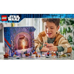 LEGO Star Wars 75456 Calendario dell'Avvento 2026, Giochi Bambini 6+ per Countdown di Natale con 24 Sorprese, Regalo per Fan