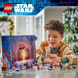 LEGO Star Wars 75456 Calendario dell'Avvento 2026, Giochi Bambini 6+ per Countdown di Natale con 24 Sorprese, Regalo per Fan