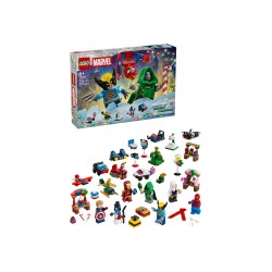 LEGO | Marvel 76340 Calendario dell'Avvento 2026, Giochi Bambini 6+ per Countdown di Natale con 24 Sorprese a Tema Supereroi