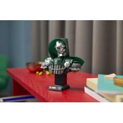 LEGO | Marvel 76345 Busto del Dottor Destino, Kit di Modellismo per Adulti da Esposizione con Minifigure, Regalo Fan del Film