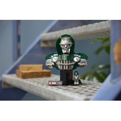 LEGO | Marvel 76345 Busto del Dottor Destino, Kit di Modellismo per Adulti da Esposizione con Minifigure, Regalo Fan del Film
