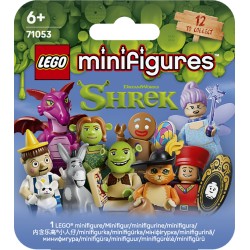 LEGO Minifigures 71053 Serie Shrek, Scatola a Sorpresa, Giocattolo con 1 di 12 Personaggi da Collezione, Regalo Bambini da 6+