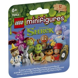 LEGO Minifigures 71053 Serie Shrek, Scatola a Sorpresa, Giocattolo con 1 di 12 Personaggi da Collezione, Regalo Bambini da 6+
