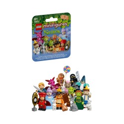 LEGO Minifigures 71053 Serie Shrek, Scatola a Sorpresa, Giocattolo con 1 di 12 Personaggi da Collezione, Regalo Bambini da 6+