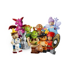LEGO Minifigures 71053 Serie Shrek, Scatola a Sorpresa, Giocattolo con 1 di 12 Personaggi da Collezione, Regalo Bambini da 6+
