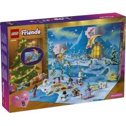 LEGO Friends 42698 Calendario dell'Avvento 2026, Giochi per Bambine da 6+ per il Countdown di Natale, Regalo con 24 Sorprese