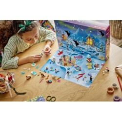 LEGO Friends 42698 Calendario dell'Avvento 2026, Giochi per Bambine da 6+ per il Countdown di Natale, Regalo con 24 Sorprese