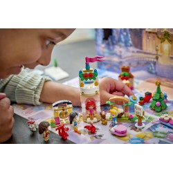 LEGO | Disney Princess 43298 Calendario dell'Avvento 2026, Giochi per Bambine da 5+ per Countdown di Natale con 24 Sorprese