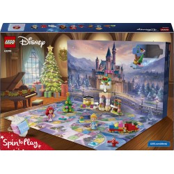 LEGO | Disney Princess 43298 Calendario dell'Avvento 2026, Giochi per Bambine da 5+ per Countdown di Natale con 24 Sorprese