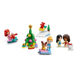 LEGO | Disney Princess 43298 Calendario dell'Avvento 2026, Giochi per Bambine da 5+ per Countdown di Natale con 24 Sorprese