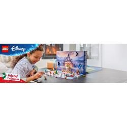 LEGO | Disney Princess 43298 Calendario dell'Avvento 2026, Giochi per Bambine da 5+ per Countdown di Natale con 24 Sorprese