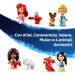 LEGO | Disney Princess 43298 Calendario dell'Avvento 2026, Giochi per Bambine da 5+ per Countdown di Natale con 24 Sorprese