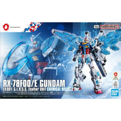 Bandai Model Kit - Gunpla - HG RX-78F00/E EX-001 G.L.R.S.S. Feather Unit - Chemical Recycle Ver.