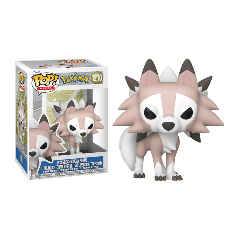 Pop Games - Pokemon - Lycanroc (Midday Form) 1210