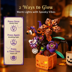 Pantasy 85067 - Midnight Pumpkin Bouquet