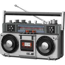 Pantasy 85074 - Boombox - Radio anni 80- Retro'