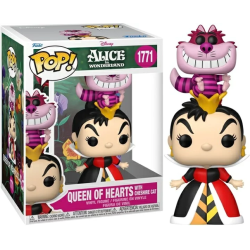 Pop Deluxe Disney - Alice nel paese delle Meraviglie - Regina di Cuori con Stregatto - 1771