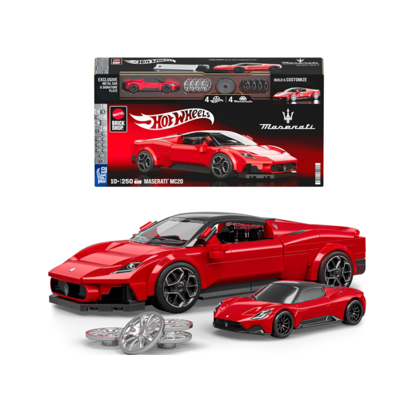 Mattel Brick Shop - Hotwheels - Maserati MC20