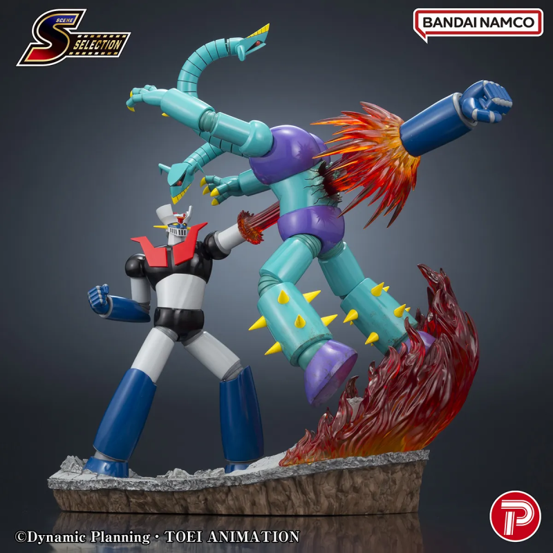 Bandai Scene Selection 03 Mazinga Z Rocket Punch! Diorama
