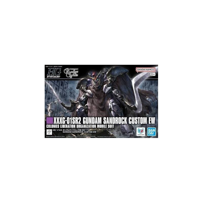 Bandai Model Kit  - Gunpla - HG XXXG-01SR2 Gundam Sandrock Custom New