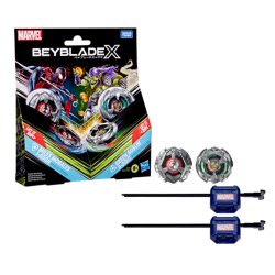 Hasbro Beyblade X - Miles Morales 1-60GN + Green Goblin 9-80HT