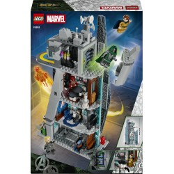 LEGO | Marvel 76352 Avengers: Doomsday Nuova Torre degli Avengers, Giocattolo da Supereroi con 6 Minifigure, Regalo da 12+