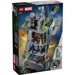 LEGO | Marvel 76352 Avengers: Doomsday Nuova Torre degli Avengers, Giocattolo da Supereroi con 6 Minifigure, Regalo da 12+