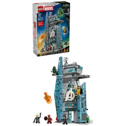 LEGO | Marvel 76352 Avengers: Doomsday Nuova Torre degli Avengers, Giocattolo da Supereroi con 6 Minifigure, Regalo da 12+