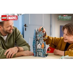 LEGO | Marvel 76352 Avengers: Doomsday Nuova Torre degli Avengers, Giocattolo da Supereroi con 6 Minifigure, Regalo da 12+
