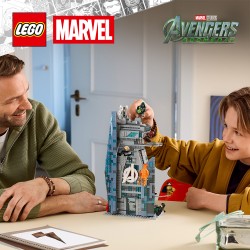 LEGO | Marvel 76352 Avengers: Doomsday Nuova Torre degli Avengers, Giocattolo da Supereroi con 6 Minifigure, Regalo da 12+