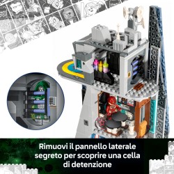 LEGO | Marvel 76352 Avengers: Doomsday Nuova Torre degli Avengers, Giocattolo da Supereroi con 6 Minifigure, Regalo da 12+