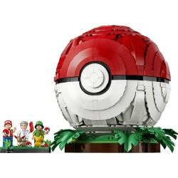 LEGO Pokémon 72154 Momenti Allenatore Iconici: Poké Ball, Kit per Adulti con Pikachu, Eevee e 2 Minifigure, Regalo per Gamer
