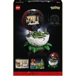 LEGO Pokémon 72154 Momenti Allenatore Iconici: Poké Ball, Kit per Adulti con Pikachu, Eevee e 2 Minifigure, Regalo per Gamer