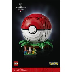 LEGO Pokémon 72154 Momenti Allenatore Iconici: Poké Ball, Kit per Adulti con Pikachu, Eevee e 2 Minifigure, Regalo per Gamer