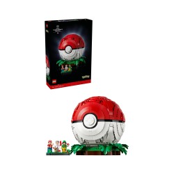 LEGO Pokémon 72154 Momenti Allenatore Iconici: Poké Ball, Kit per Adulti con Pikachu, Eevee e 2 Minifigure, Regalo per Gamer
