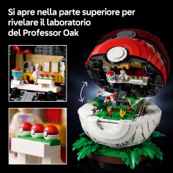LEGO Pokémon 72154 Momenti Allenatore Iconici: Poké Ball, Kit per Adulti con Pikachu, Eevee e 2 Minifigure, Regalo per Gamer