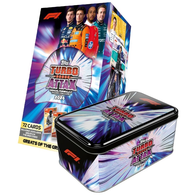 Topps - Turbo Attax - Officiela Formula 1 - 2026 - Super Tin
