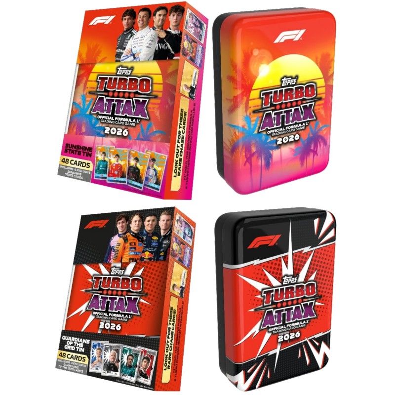 Topps - Turbo Attax - Officiela Formula 1 - 2026 - Mega Tin