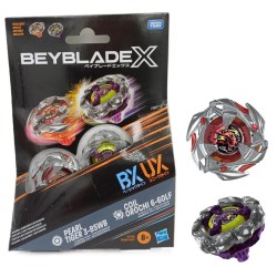 Hasbro Beyblade X - Dual Pack - Pearl Tiger 3-85WB + Coil Orochi 6-60LF